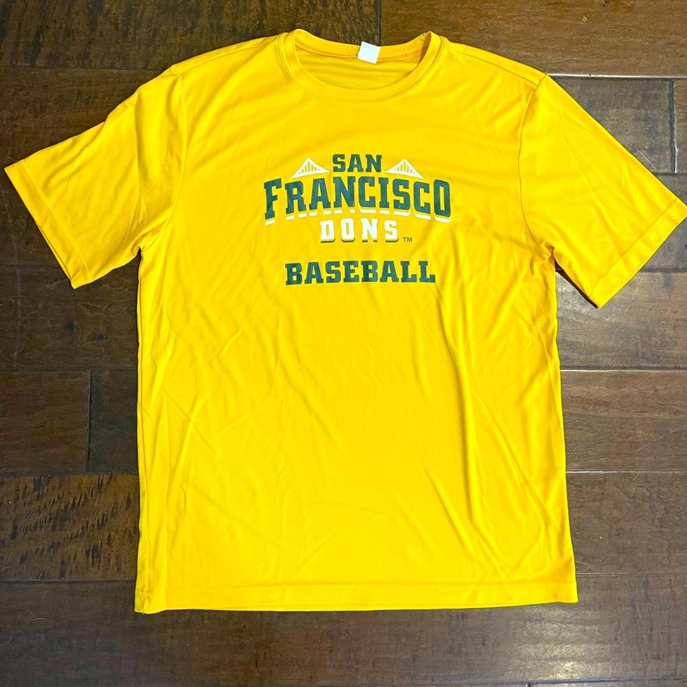 University of San Francisco Dons Baseball Crew Neck Short Sleeve Tee